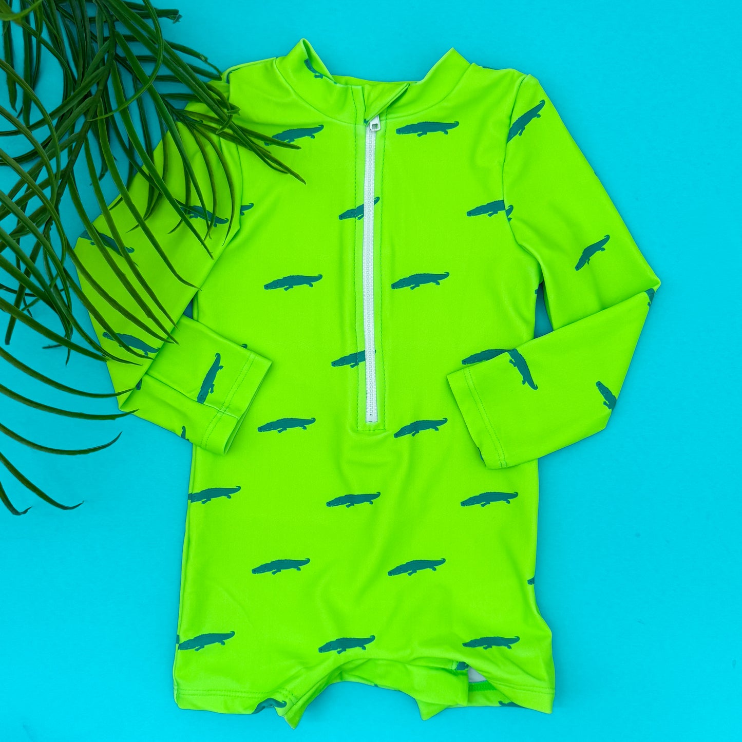 GO GATOR RASH GUARD BODYSUIT