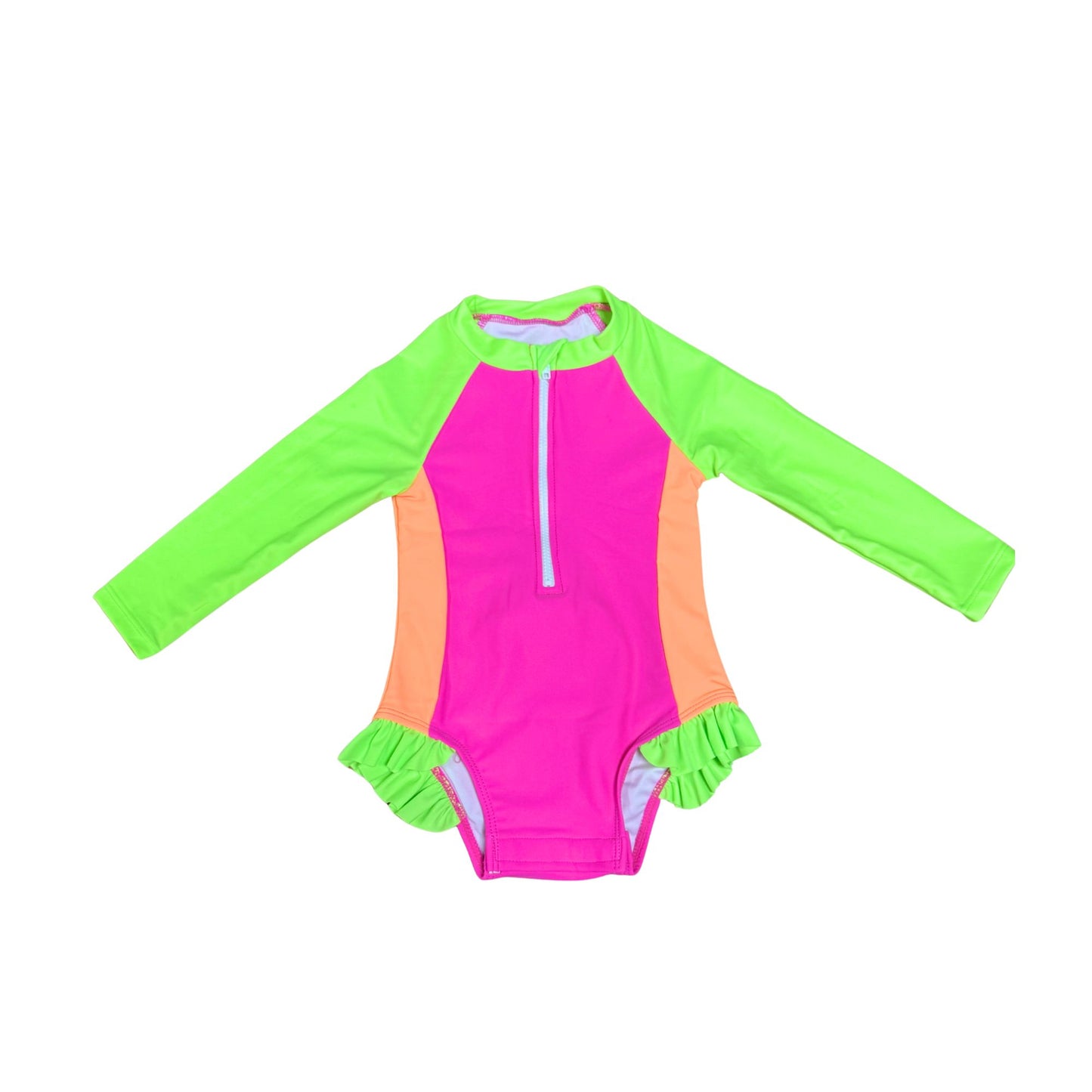 MALIBU RUFFLE RASH GUARD