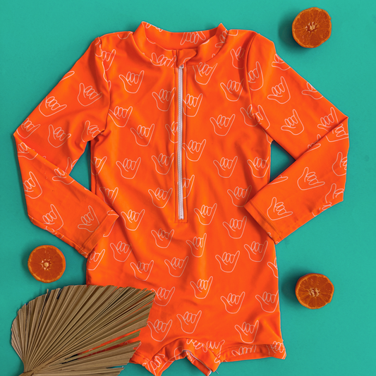 SHAKA RASH GUARD BODYSUIT
